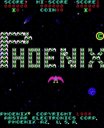 Phoenix (Amstar) screen shot title